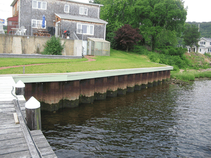 Bulkhead Construction - Vinyl Bulkheads - Waterfront Construction